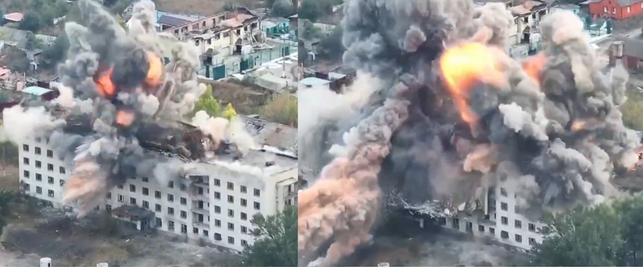 Massiv explosion i Ryssland – ryssar flyr för sina liv | Marcus Oscarsson